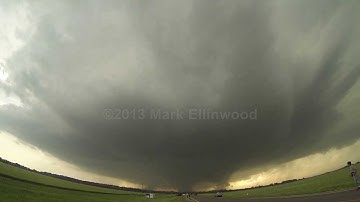 Bennington, KS tornado GoPro timelapse 5/28/13