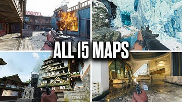 COD Black Ops 7 - All 15 Maps Showcase in Multiplayer (4K Ultra)