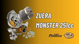 Presentazione Zuera Monster 251cc per Vespa Small Frame
