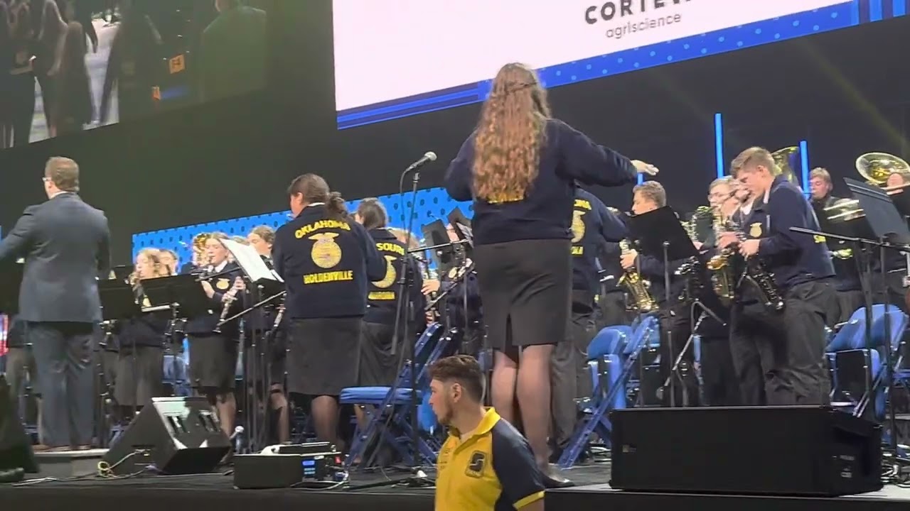 2022 FFA  National Convention band entrance. “Fancy Like”