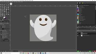 I Fix Gboard's Upside-Down Ghost Emoji ( Using GIMP )