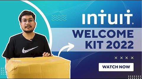 Intuit Welcome Kit 2022 | SWE 2