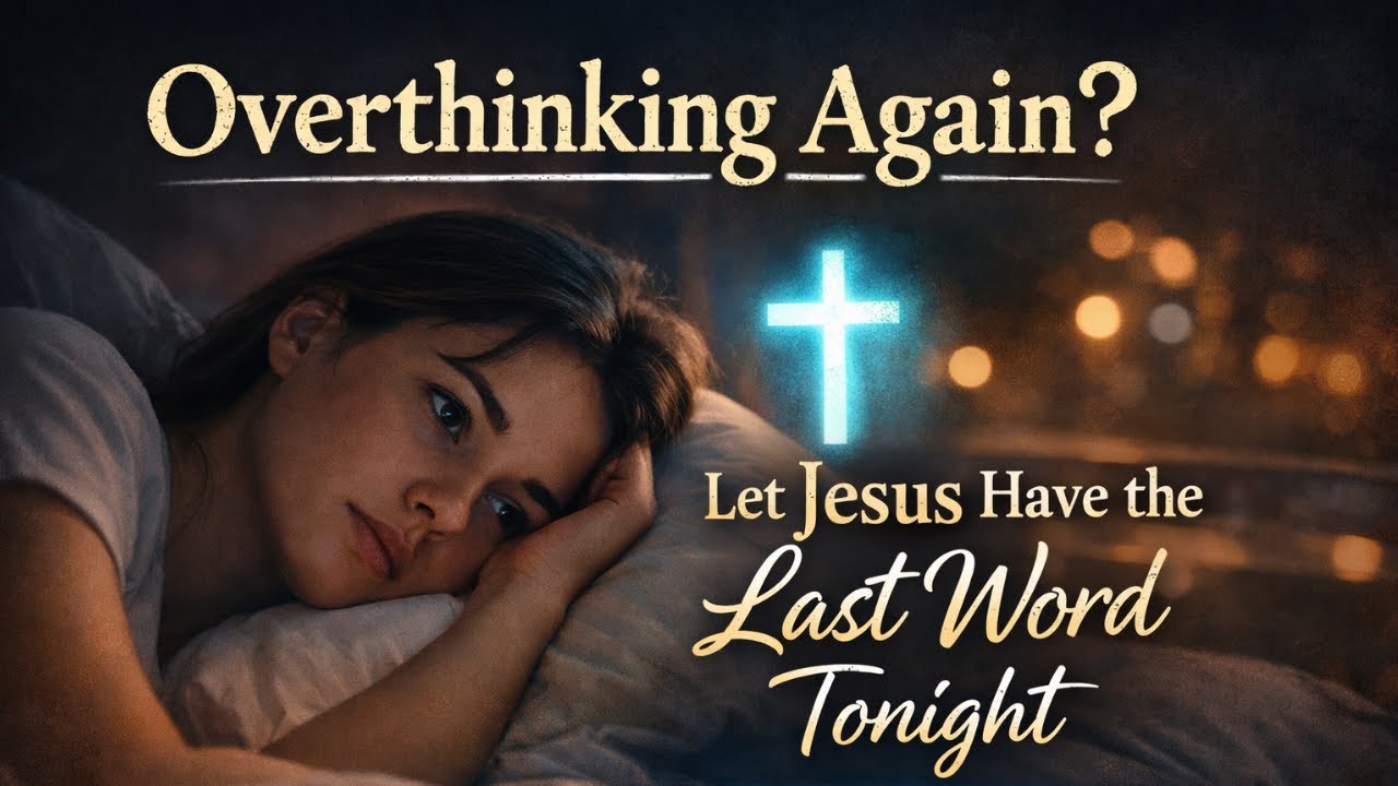 Overthinking Again? Let Jesus Have the Last Word Tonight | Night Prayer