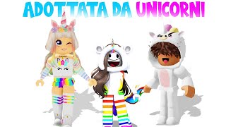 ADOTTATA DA UNA FAMIGLIA DI UNICORNI SU ROBLOX! screenshot 4