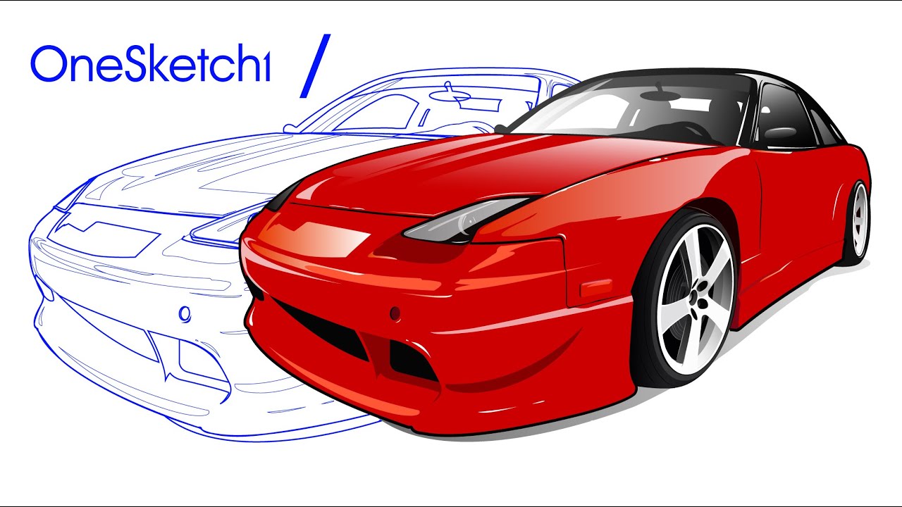 Как нарисовать машину.How to draw - YouTube