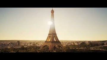 Paris | Eifel Tower - 3D Google Tiles - Unreal Engine Cinematic Camera