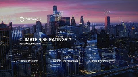 Riskthinking AI   Climate Risk Rating Methodology