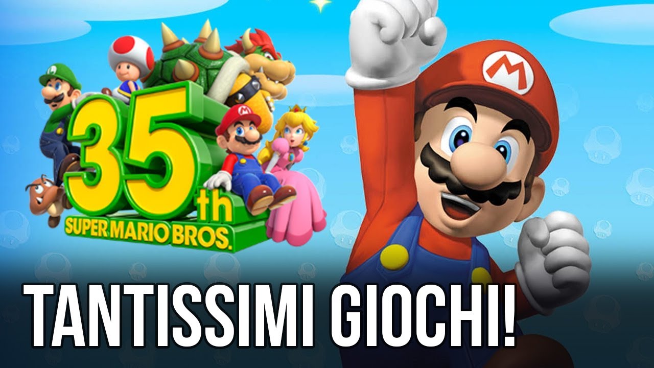 fluctuar ajo Gruñón Super Mario: tantissimi giochi su Switch! 35 anni da ricordare! - YouTube