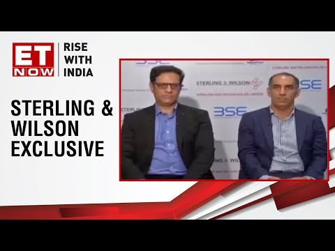 Sterling & Wilson makes a dismal debut | Khurshed Daruvala and Bikesh Ogra to ET Now