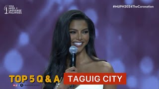 TAGUIG CITY - TOP 5 Q & A by Awesomethony 1,054 views 2 weeks ago 1 minute, 26 seconds