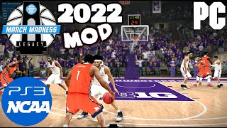 🏀 NCAA March Madness Legacy 2023 mod Showcase v2.5 released! on PC RPCS3 PS3 HD