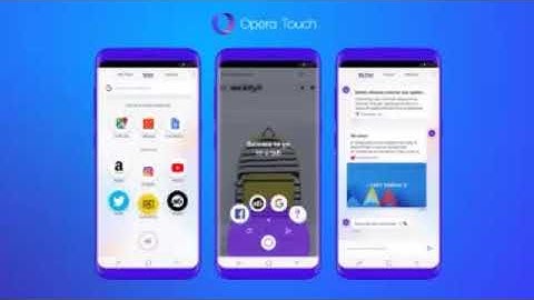 Opera Touch is a new mobile browser optimized for one handed use