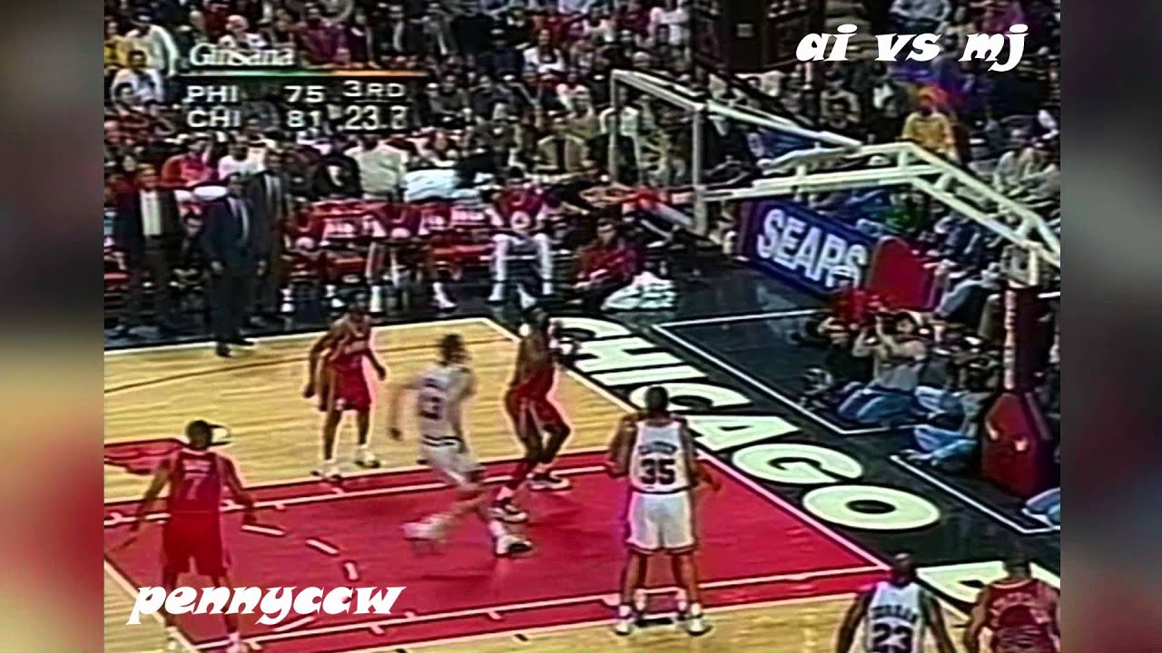 Flashback: Allen Iverson vs Michael Jordan (1997) HQ