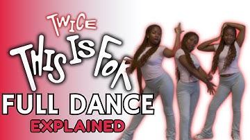 [FULL TUTORIAL] Learn the ENTIRE dance of TWICE’s 