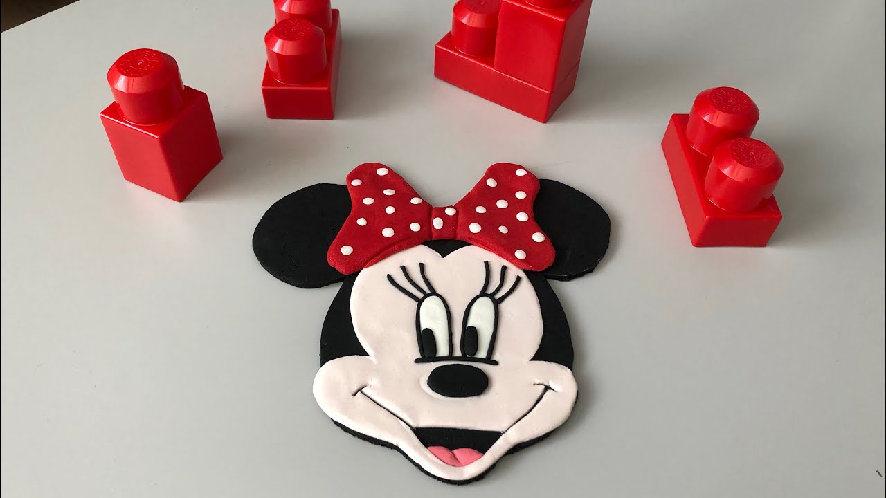 Minnie Mouse - Şeker Hamurundan Minnie Mouse Yapımı - Make a Sugar Paste With Minnie Mouse 🎀