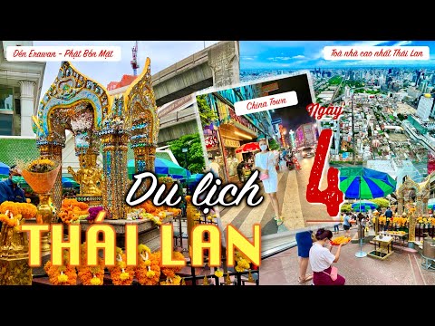 Video Du lịch Thái Lan 5 ngày 4 đêm - Ngày #4: Phật Bốn Mặt,... - youtube