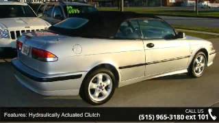 2001 Saab 9-3 SE Convertible - In and Out Auto - Ankeny, ...