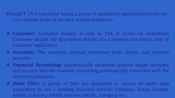 Temenos T24 Introduction Video
