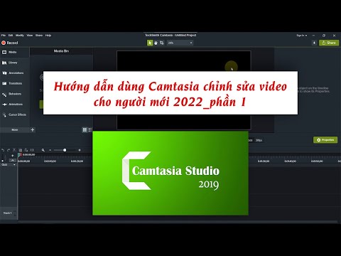Video Hướng dẫn dùng Camtasia chỉnh sửa video cho người mới... - YouTube