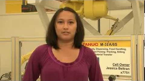 MT AMBASSADOR - Jessica Beltran at Fanuc Robotics