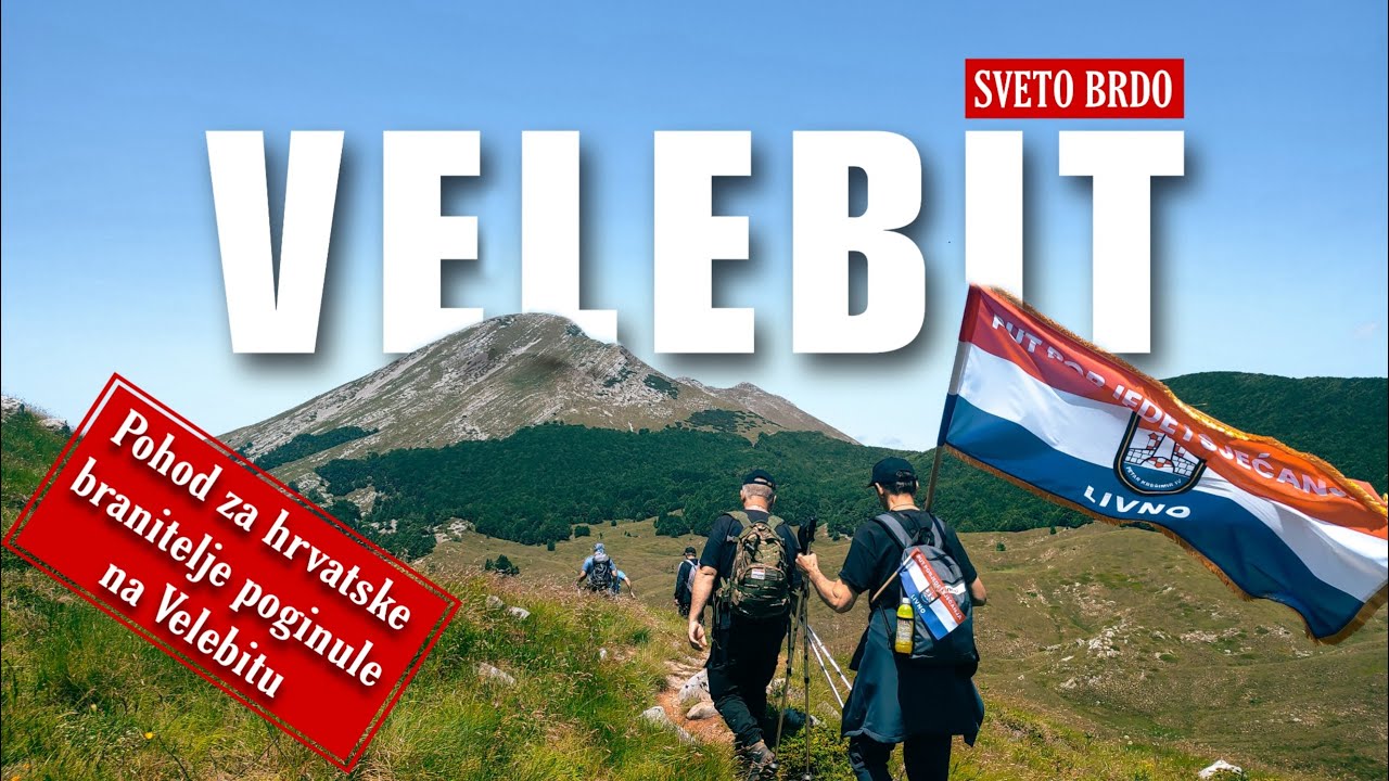 🇭🇷 VELEBIT - SVETO BRDO | Pohod za HRVATSKE BRANITELJE poginule na Velebitu 🇭🇷