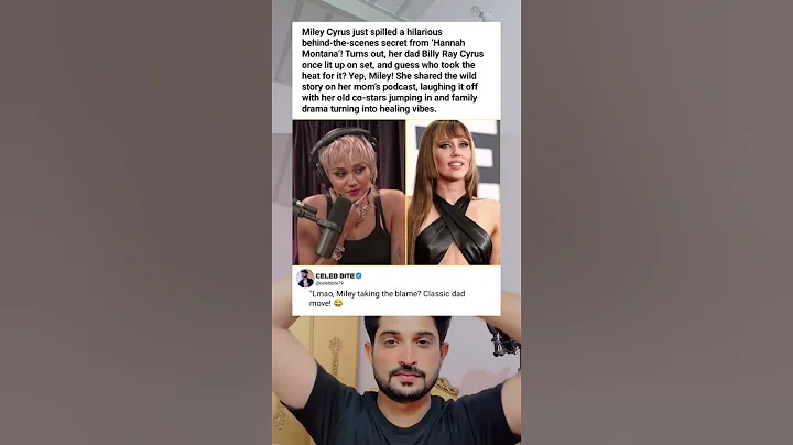 Miley Cyrus Spills Wild ‘Hannah Montana’ Set Secret About Her Dad 😂