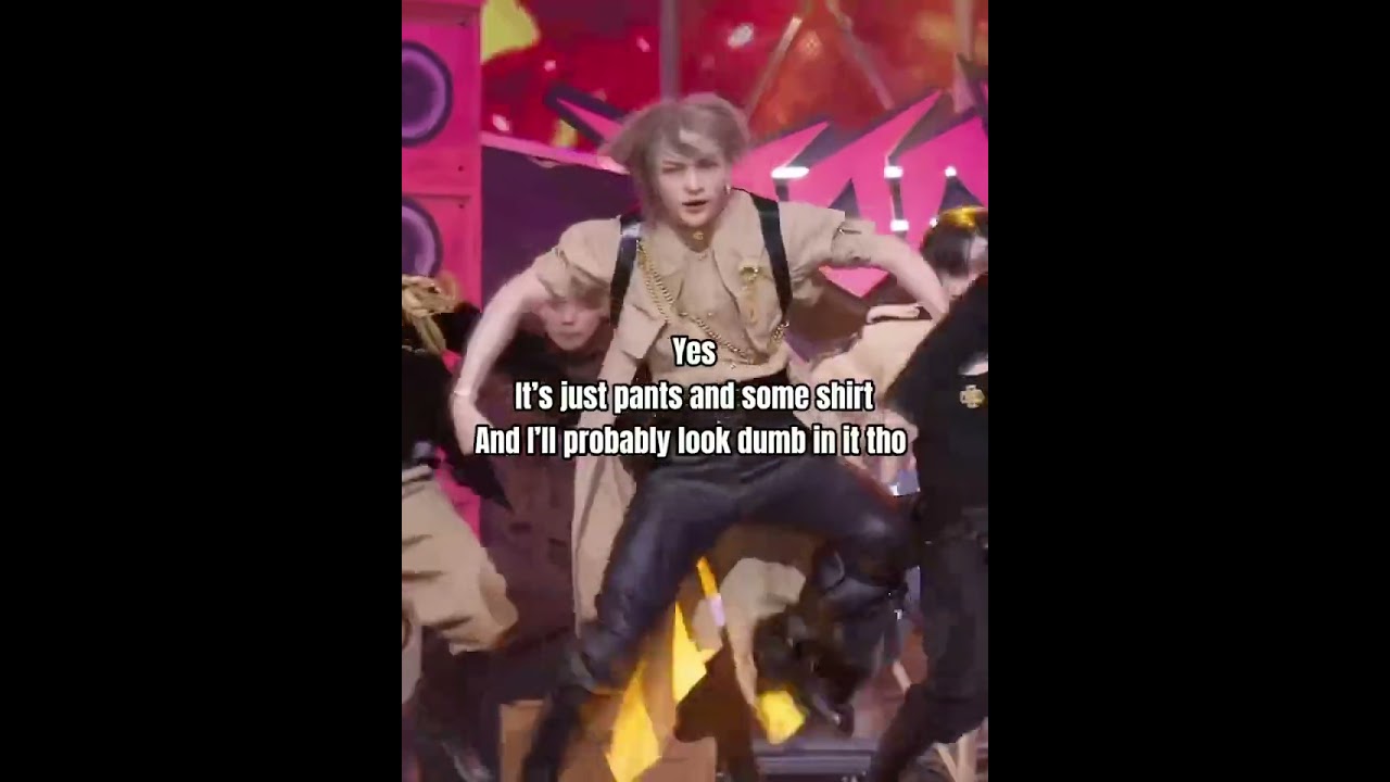 Can I wear Straykids Hyunjin lalala stage outfits to school?