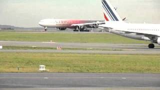 A340-600 A6-Ehj Ethiad Formula One Cdg Take Off