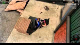 CrazyBaby using an exploit/hack in APB to prevent arrest