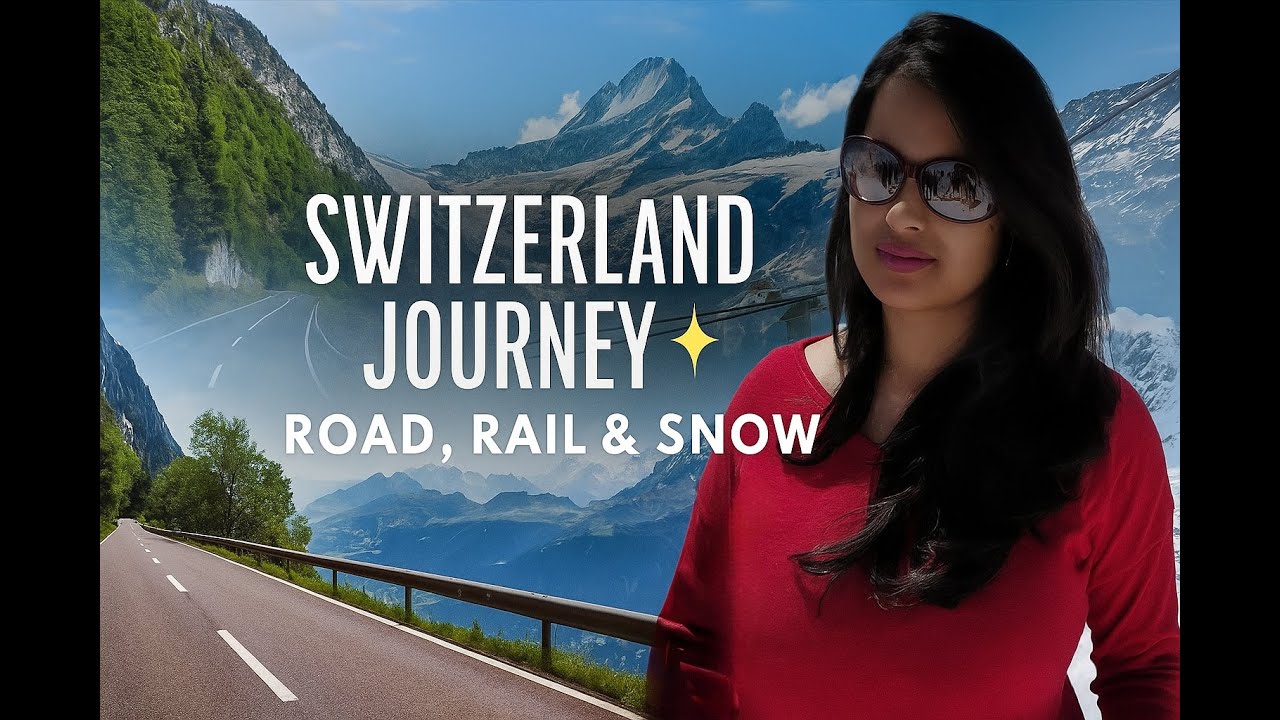 Switzerland Travel Vlog  | Jungfraujoch, Mt  Titlis, Scenic Train & Road Trip Adventures
