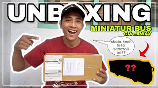 UNBOXING!!! PO HARYANTO BUS MINIATURE GIVEAWAY FROM BANJARNEGARA BUS MINIATURE