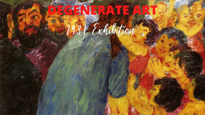 Degenerate Art Paintings with TITLES ✽ 1937 Exhibition