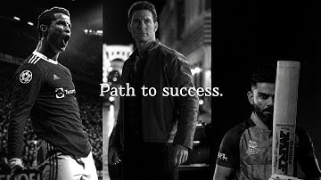 PATH TO SUCCESS 2.0 - Powerful Motivational Video | Work hard, Keep working | Mindset to win