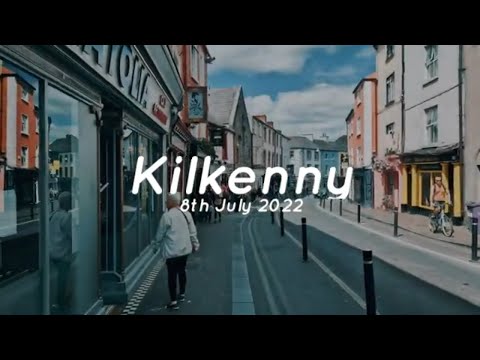 Kilkenny Walking Tour Ireland Travel Vlog 2022-  With Captions!