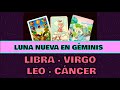 Luna Nueva en Géminis: PARTE 3/3 (Libra, Virgo, Leo y Cáncer)