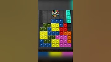 Pop It Tetris #shortvideo #shorts  #games #tetris #satisfying #animation #fidget #popit