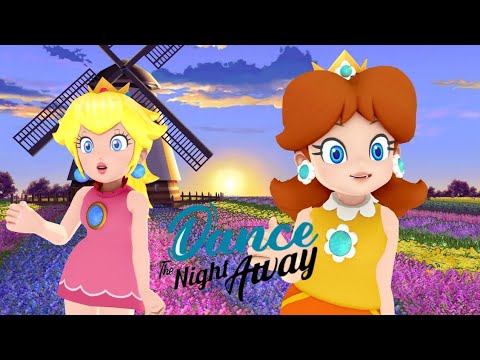 ❴MMD X Mario❵ Dance The Night Away - Peach & Daisy