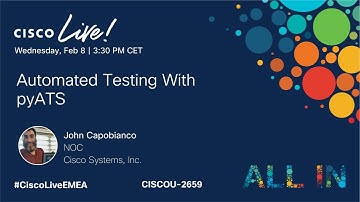 Automated Testing with pyATS