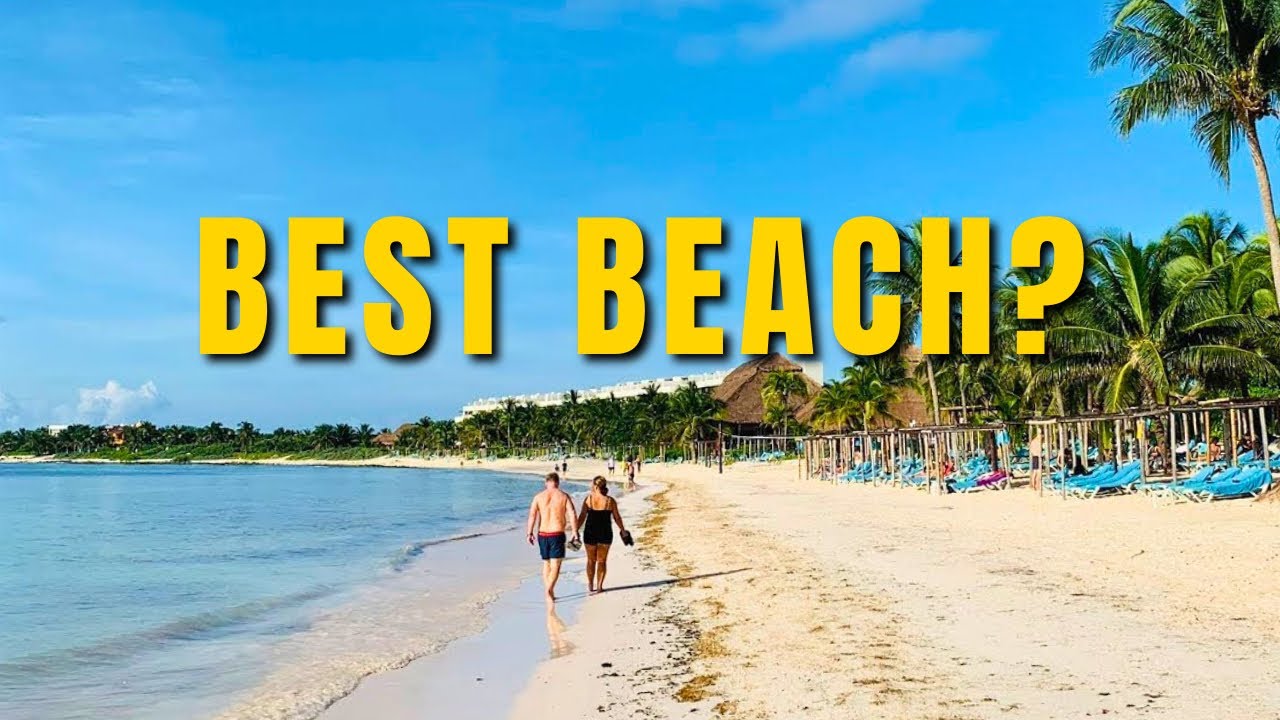 Hidden Gem Beach in Mexico 🇲🇽 Akumal Bay Beach Resort in Stunning 4K ...