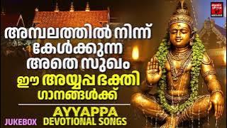 അമ്പലത്തിൽ നിന്ന്  കേൾക്കുന്ന അതെ സുഖം ഈ അയ്യപ്പ ഭക്തി ഗാനങ്ങൾക്ക് | Ayyappa Special Songs Malayalam