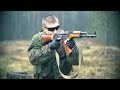 Обзор на мой страйкбольный АКМ от LCT.  airsoft. Что если стрелять по бутылке