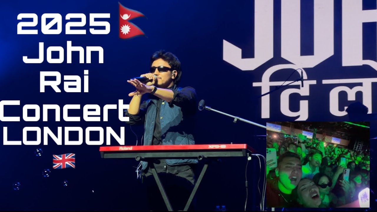 🇳🇵John Chamling Rai Concert 2025 London🇬🇧 | Sarbesh Shrestha Vlog - YouTube