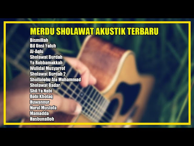 SHOLAWAT MERDU PENYEJUK HATI SANTRI NJOSO TERLENGKAP SHOLAWAT AKUSTIK class=