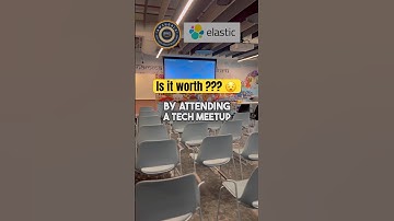 Are Meetups Even Worth It? #meetup #learning #aws #elastic