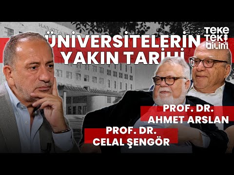 Cumhuriyet döneminde eğitim? Prof. Dr. Ahmet Arslan & Prof. Dr. Celal Şengör - Teke Tek Bilim