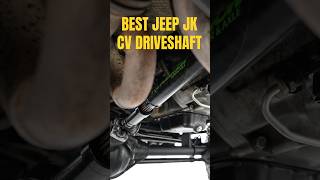 Which Jeep JK CV Driveshaft Size Reigns Supreme?