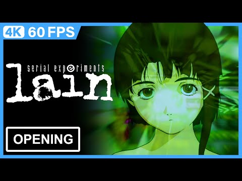 Serial Experiments Lain Opening | Creditless | CC | 4K 60FPS Remastered