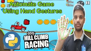 Automate Game Using Hand Gestures || python projects for beginners ||Project Maker screenshot 3