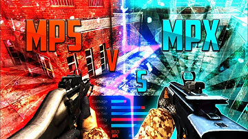 [Bullet Force] MP5 vs MPX Full Weapon Comparison
