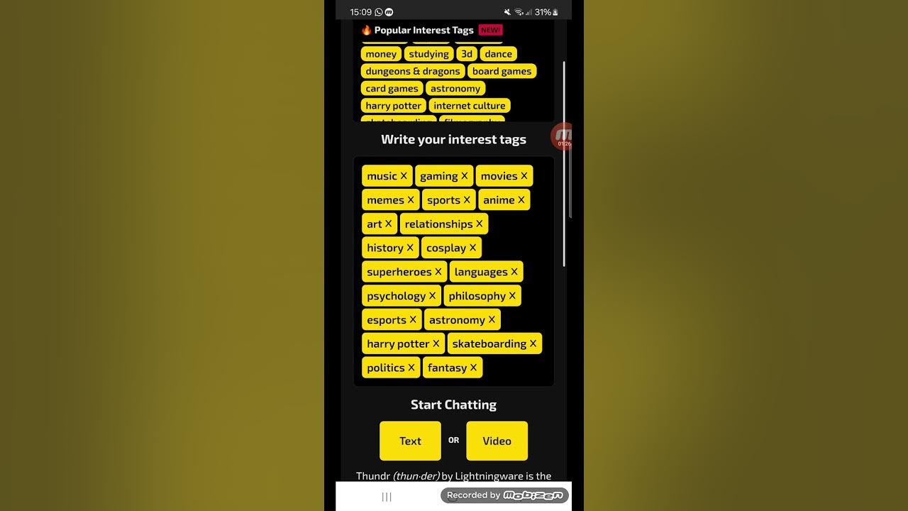 IL NUOVO OMEGLE - THUNDR.TV - YouTube IL NUOVO OMEGLE - THUNDR.TV - YouTube